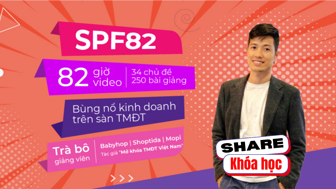 Share khóa học Bán Hàng Shopee Toàn Diện – Bùng Nổ Sàn Thương Mại Điện Tử 2024 – Trà Bô