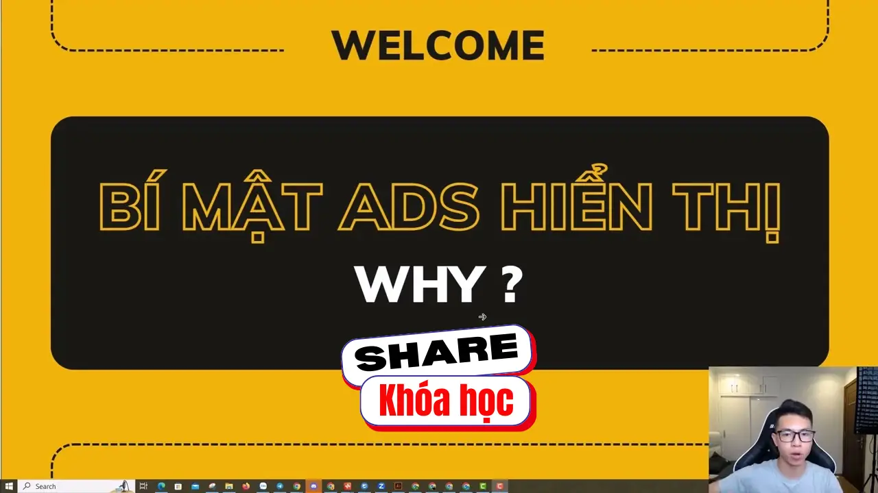 Share khóa học Bí Mật Ads Hiển Thị (Cho Affiliate Marketing) - Hoàng Nam MMO